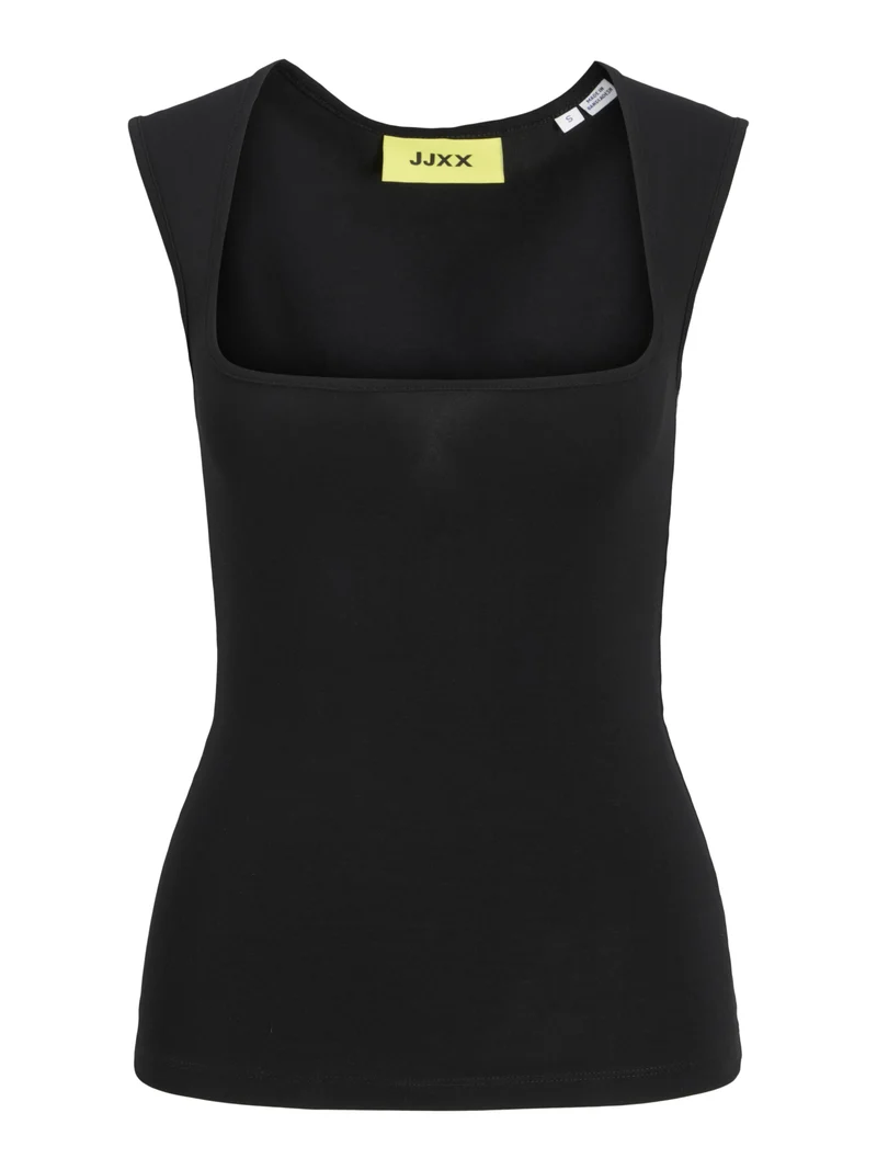 JXISABELLA GIGI STR SL TOP JRS NOOS, Black