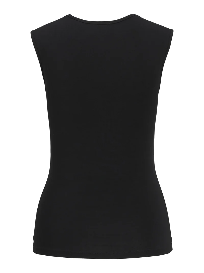 JXISABELLA GIGI STR SL TOP JRS NOOS, Black