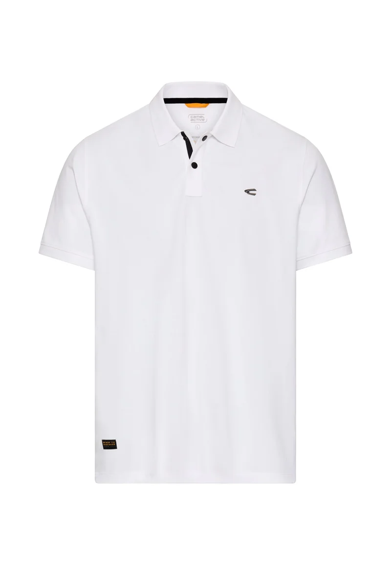 Polos 1/2 sleeves, White