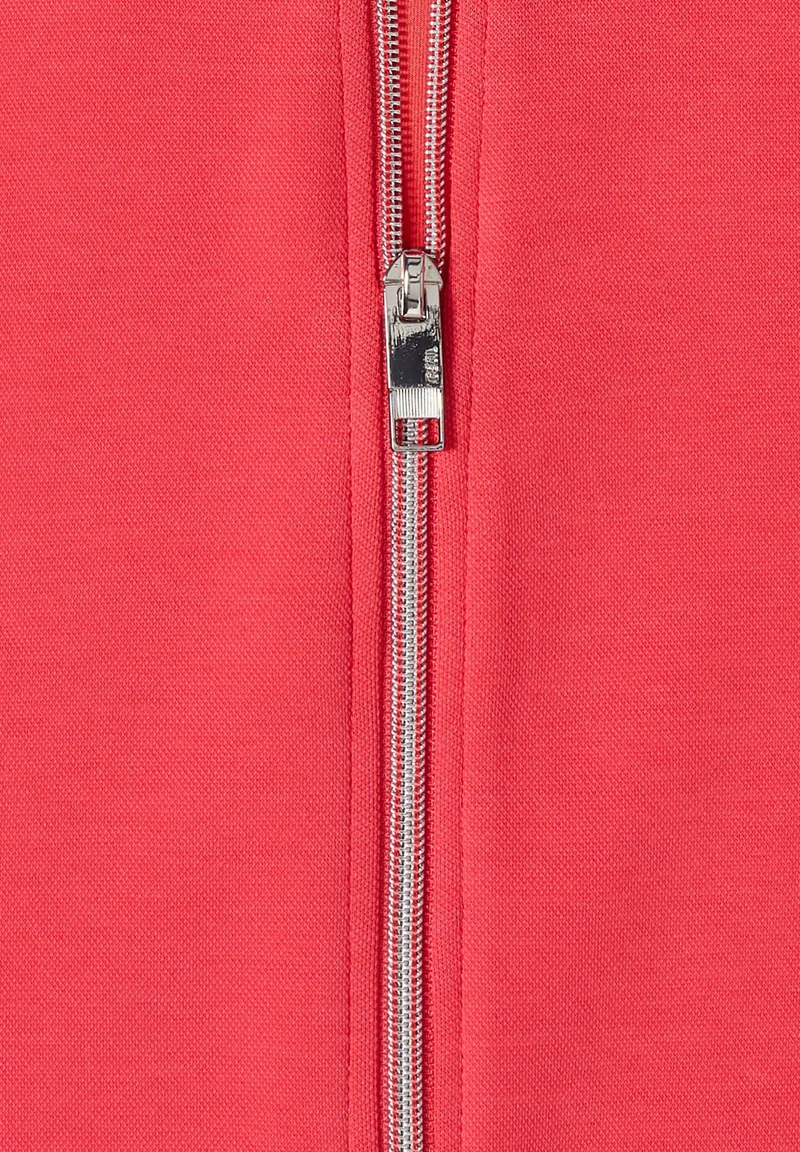 TOS Solid T-Shirt Jacket, coral