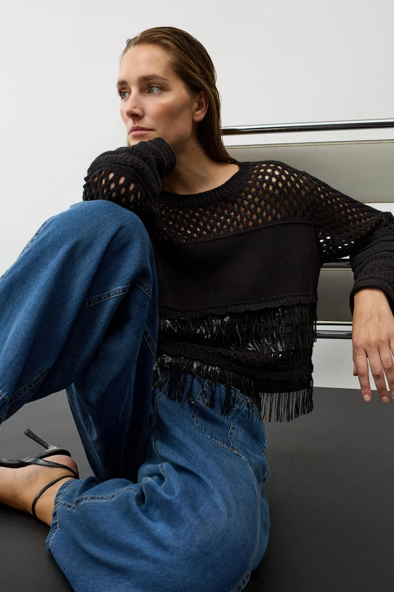Pullover, black