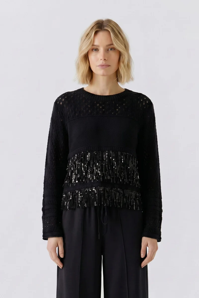 Pullover, black