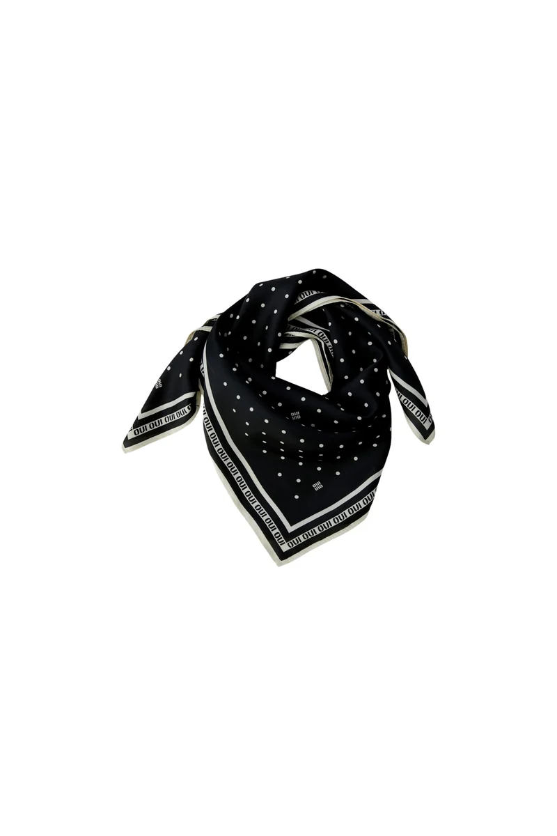 Tuch, black offwhite