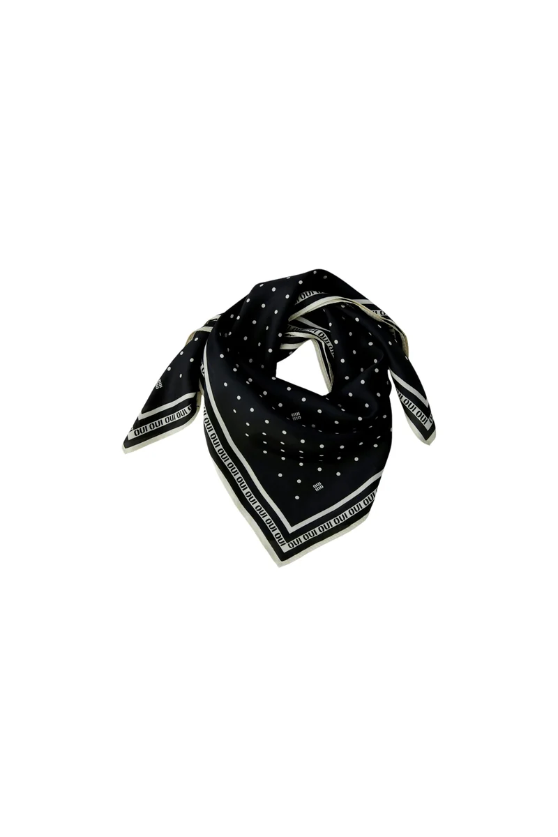 Tuch, black offwhite