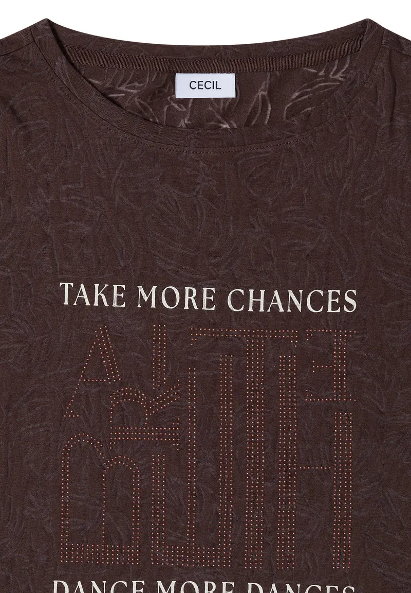 TOS Take More Chances Burnout, brown cacao