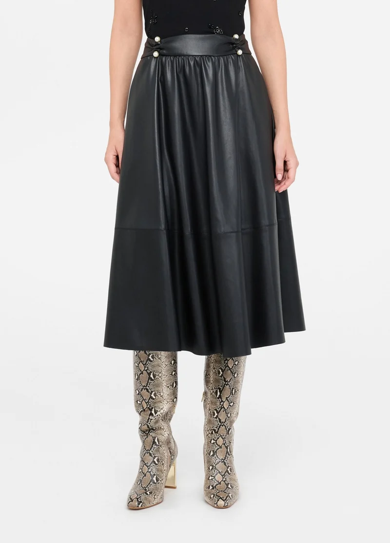 Coated Fabric Skirt