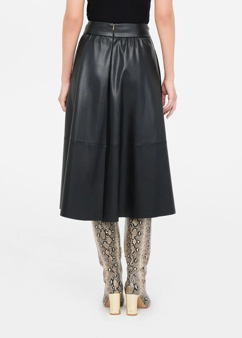 Coated Fabric Skirt