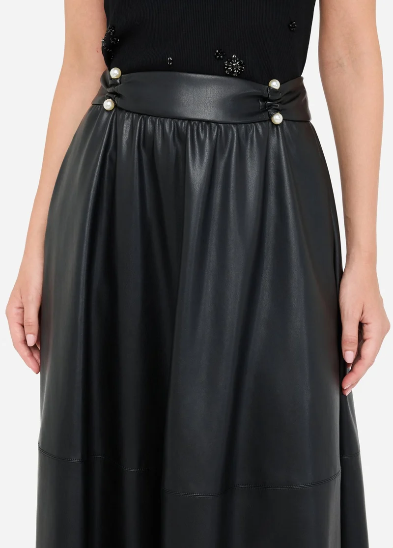 Coated Fabric Skirt