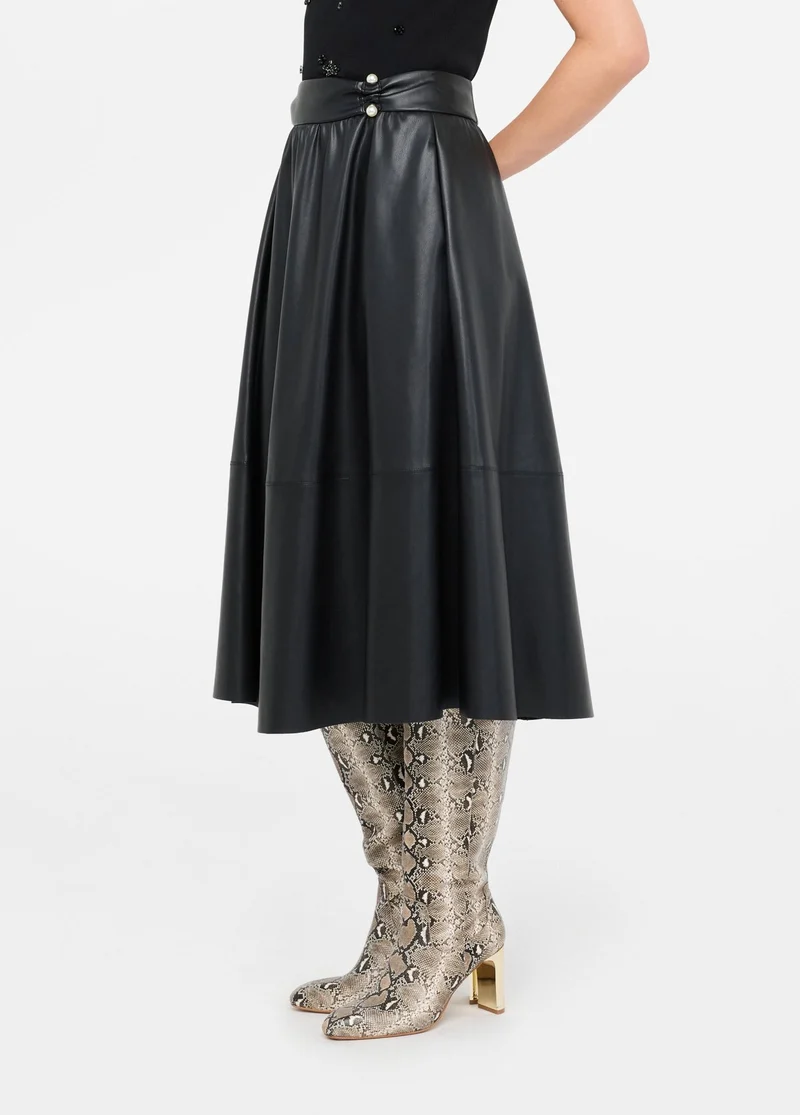 Coated Fabric Skirt