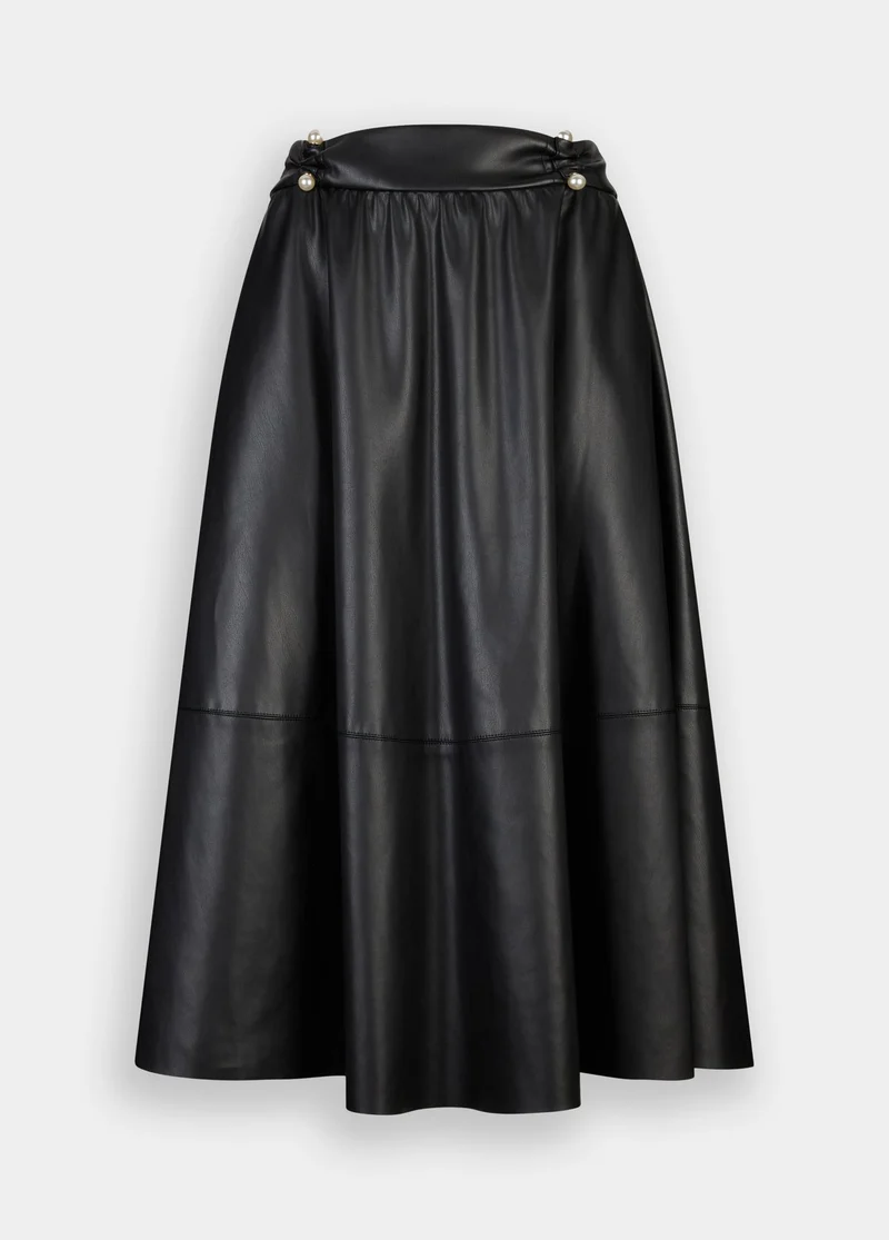 Coated Fabric Skirt
