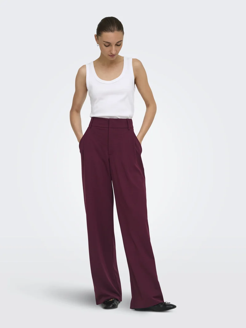 JDYGEGGO LIFE OCCASION PANT JRS NOO, Windsor Wine