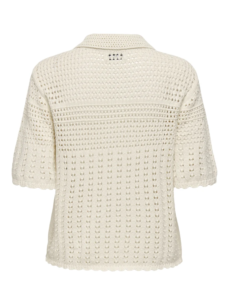 JDYROBIN 2/4 COLLAR CARDIGAN KNT NO, Birch