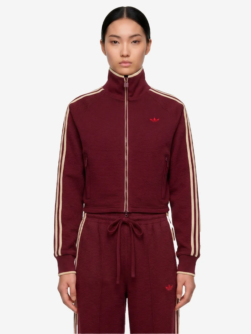 Track top Firebird jacquard rosso