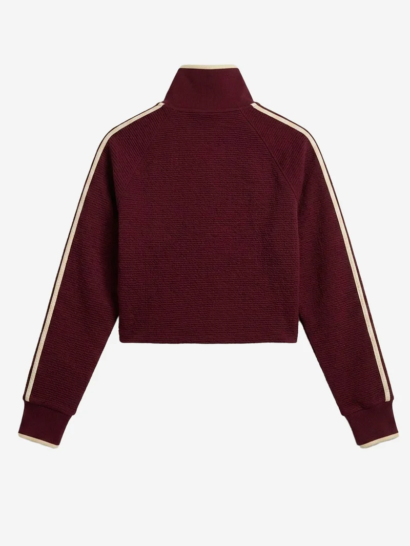 Track top Firebird jacquard rosso