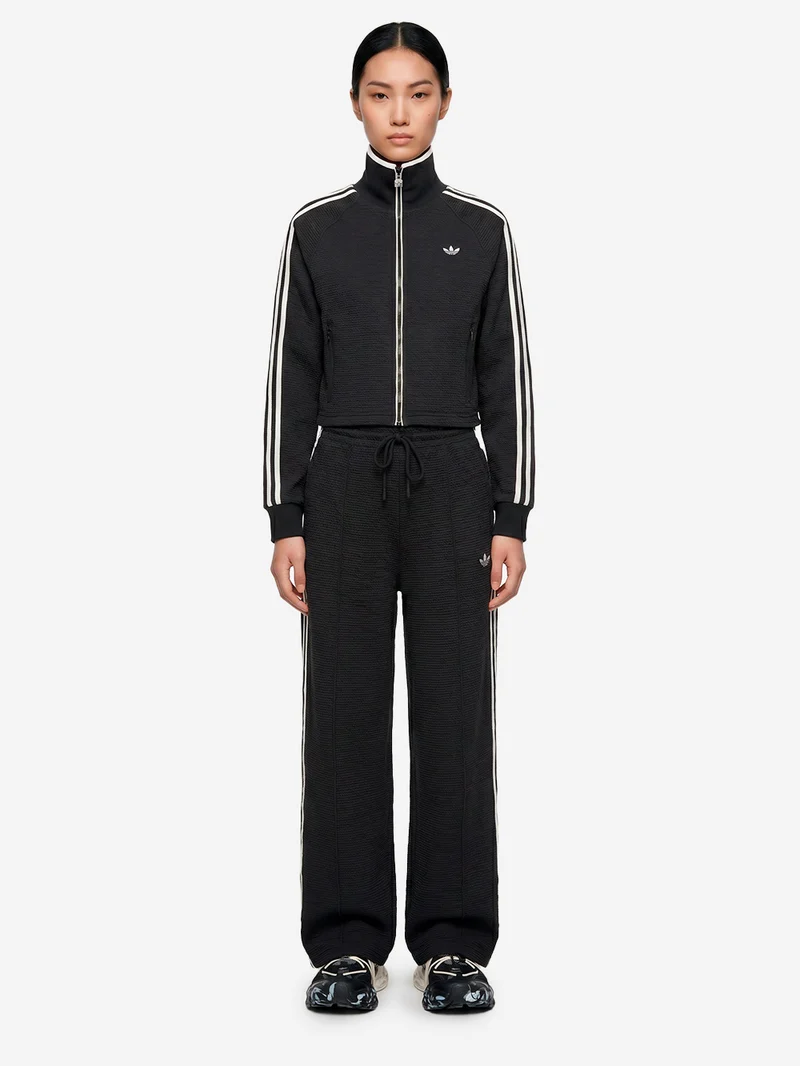 Track top Firebird jacquard nero