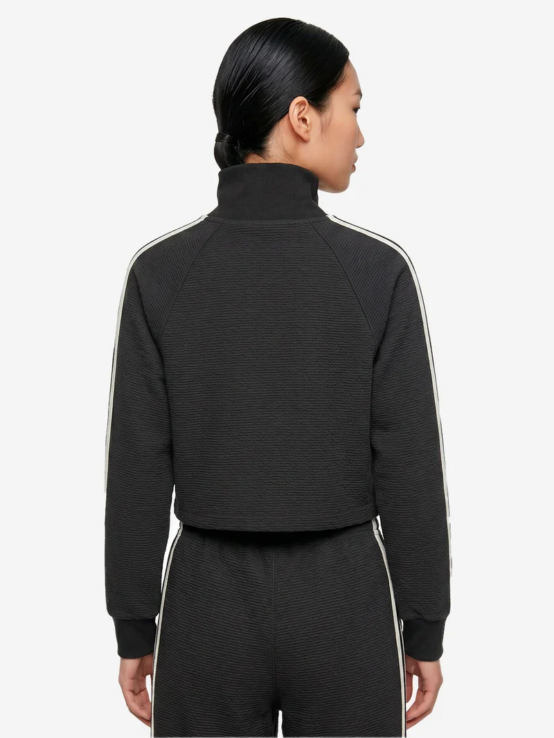 Track top Firebird jacquard nero