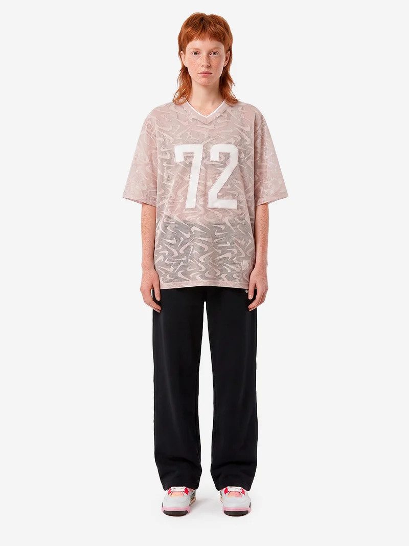 Pantaloni neri Studio fleece con bordo aperto