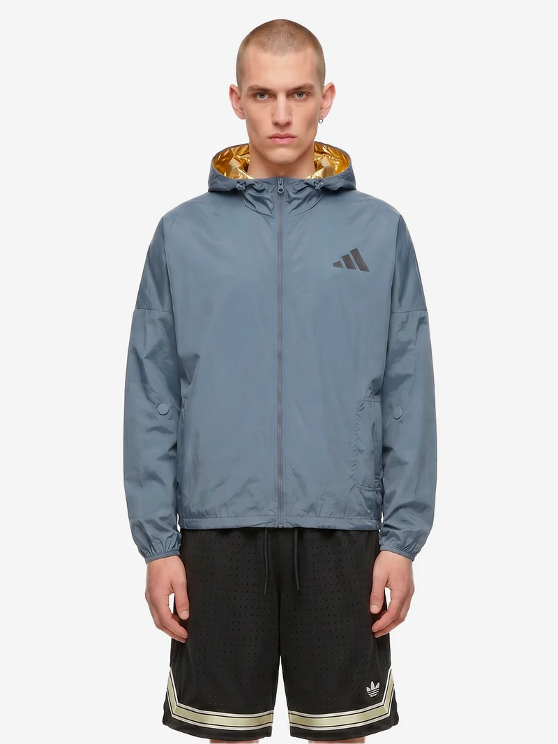 Giacca da running grigia adizero Blaze