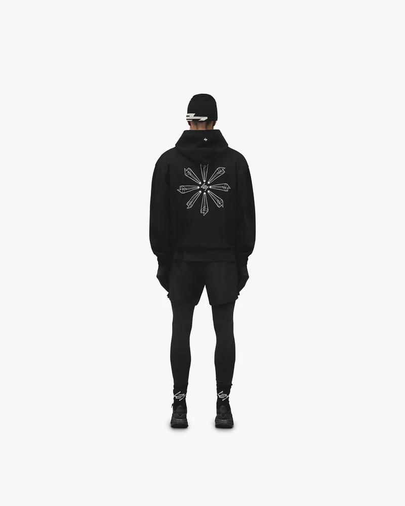 247 Uprising Zip Hoodie - Black