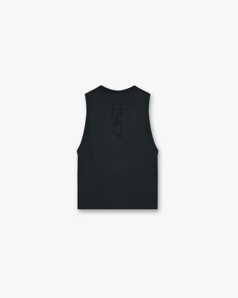 247 Ease Seamless Loose Fit Tank - Black