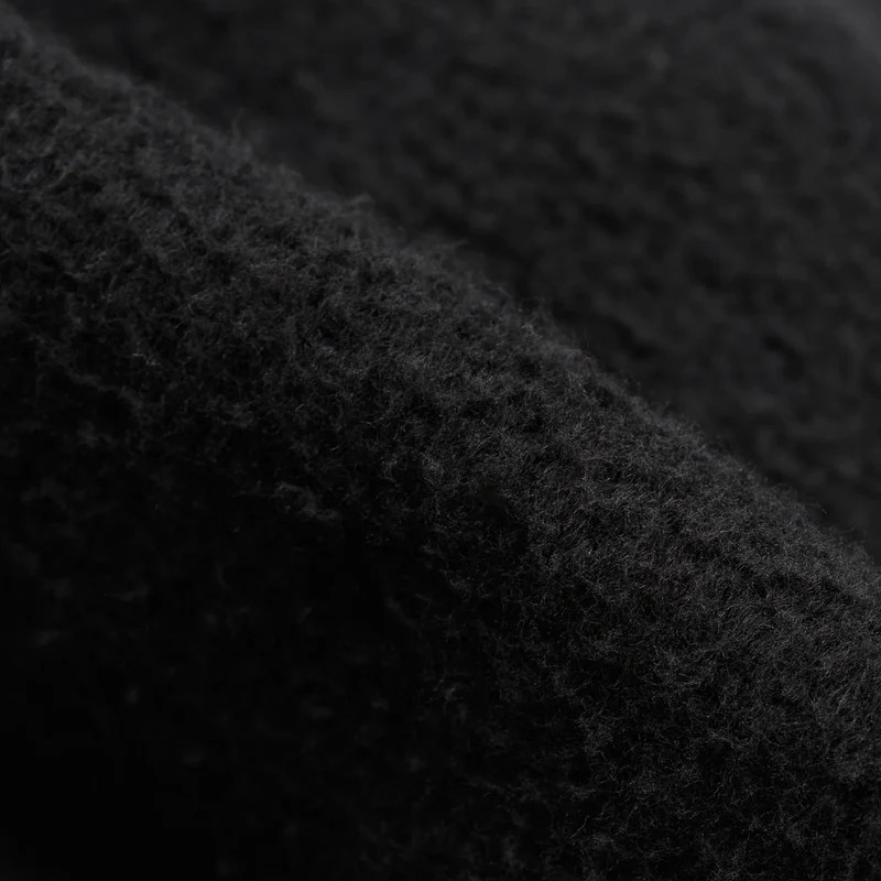 IHSW-49-BLK 14 oz. Ultra Heavy Loopwheel Hoodie Black