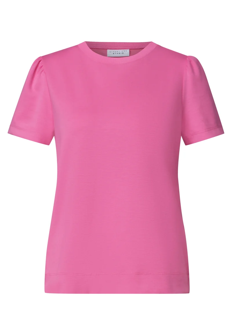 LTD QR Studio_Shirt w.puff sle, simply pink