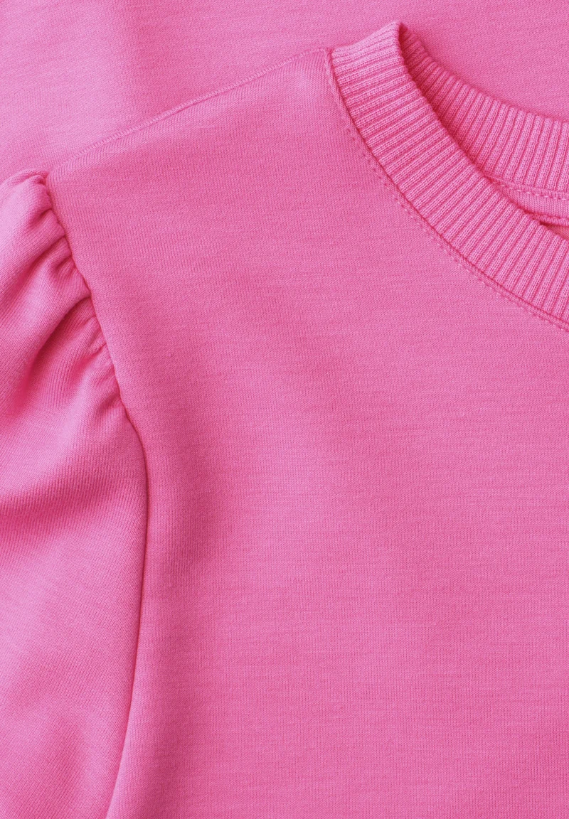 LTD QR Studio_Shirt w.puff sle, simply pink