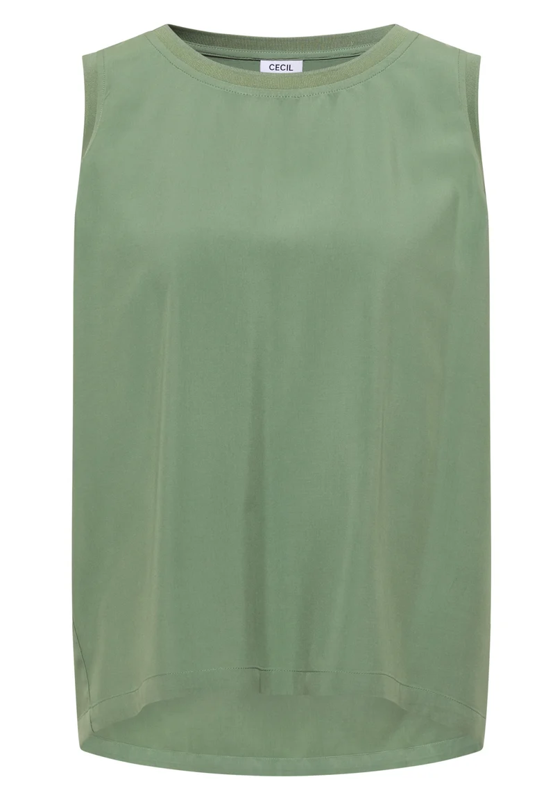 Solid Top, deep matcha green