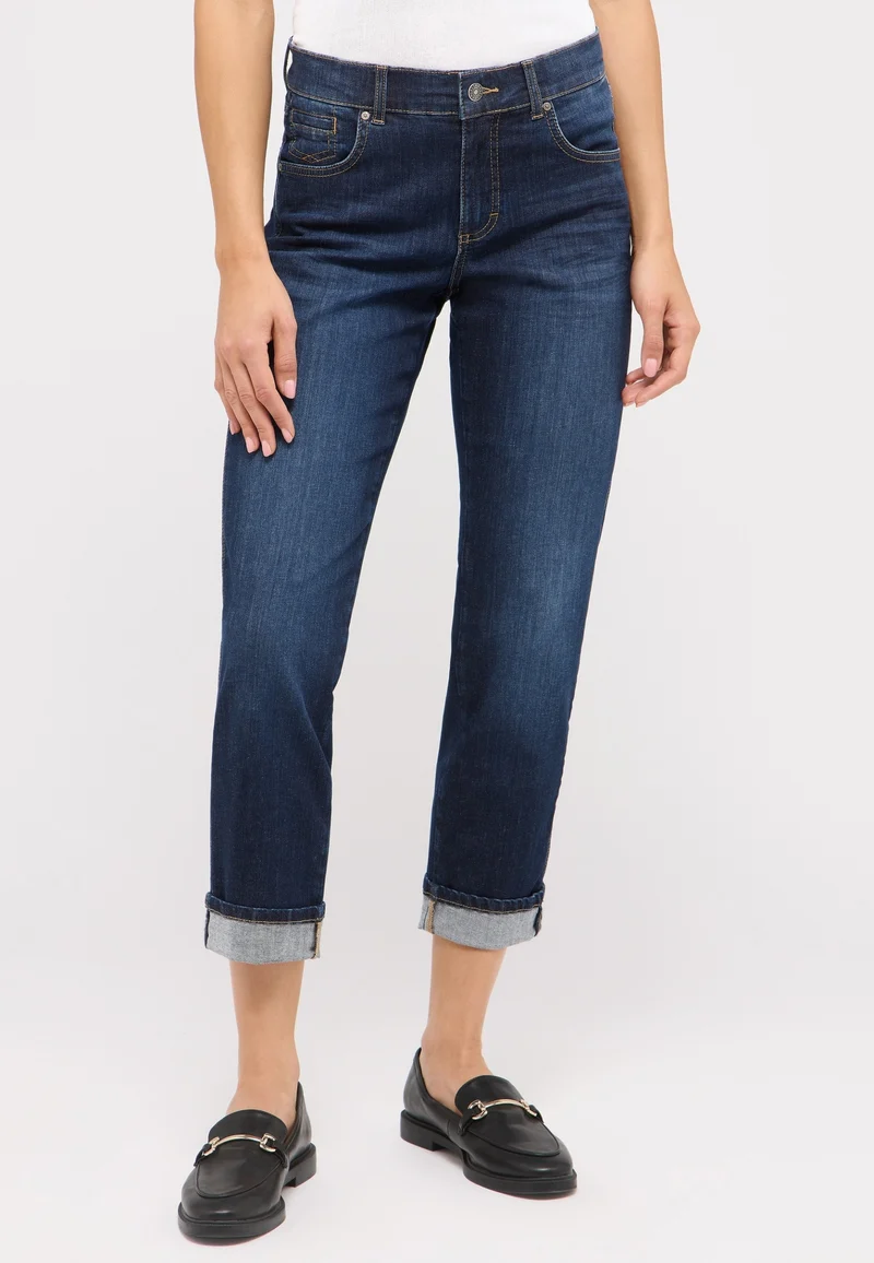 DARLEEN TURN UP, dark indigo used