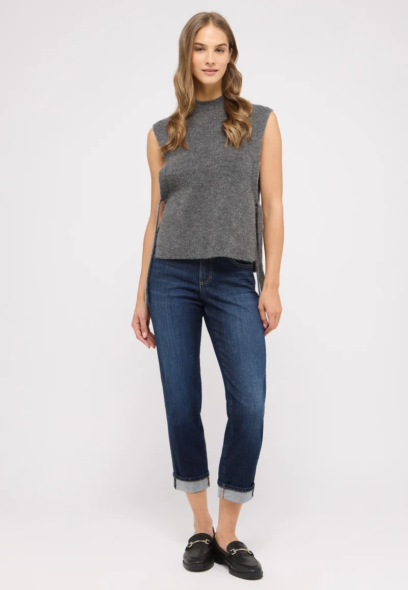 DARLEEN TURN UP, dark indigo used