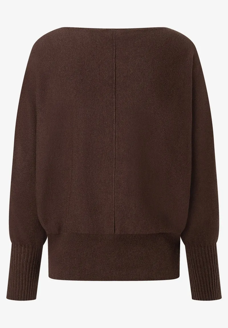 Dollman Pullover Longsleeve, espresso brown