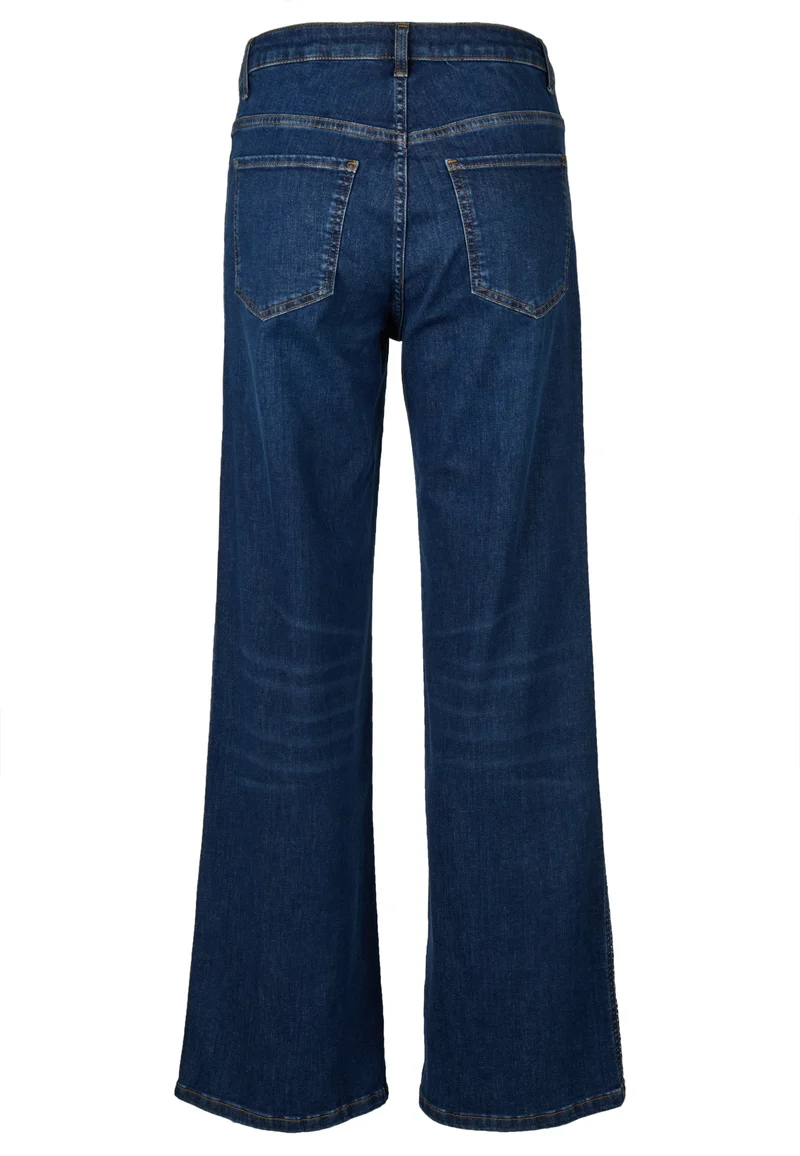 Hose gewebt, Jeansblau