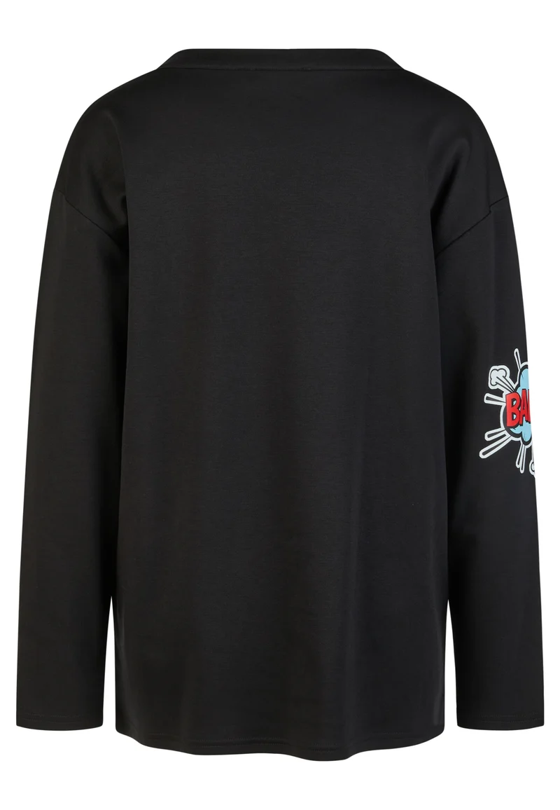 T-Shirt 1/1 Arm, Schwarz