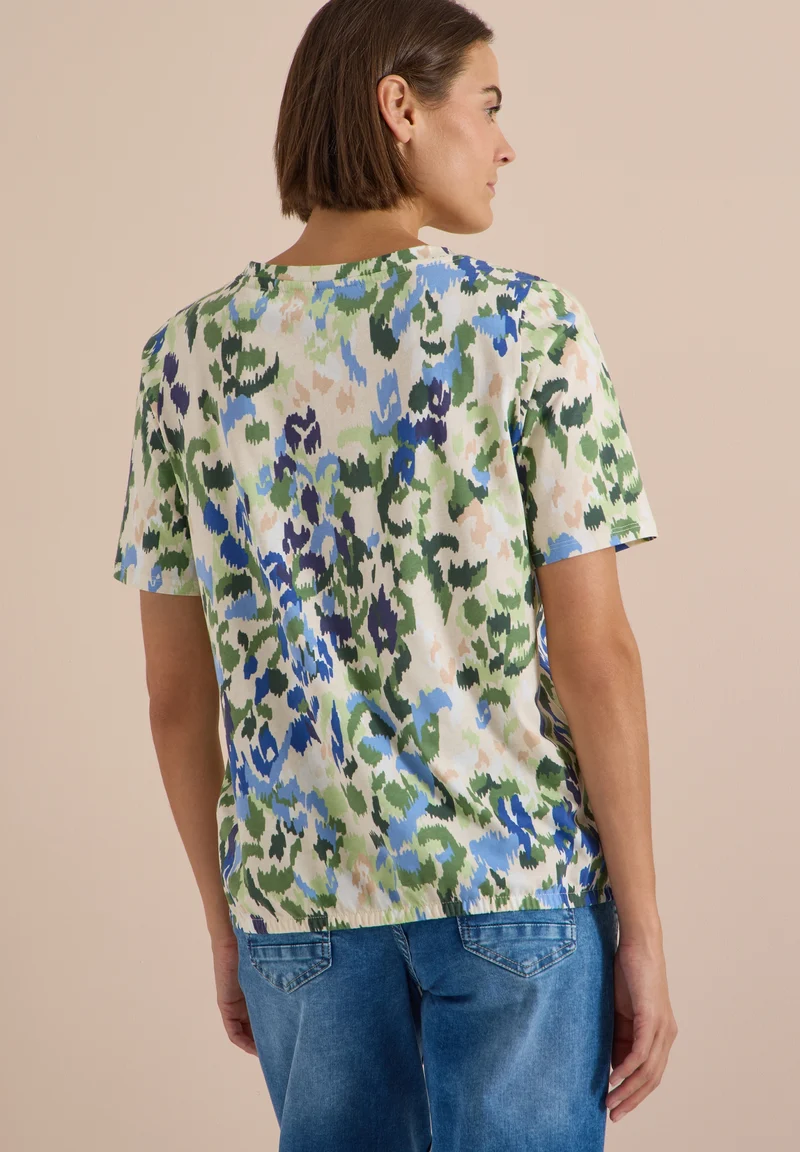 TOS Multi AOP Shirt, cashmere beige