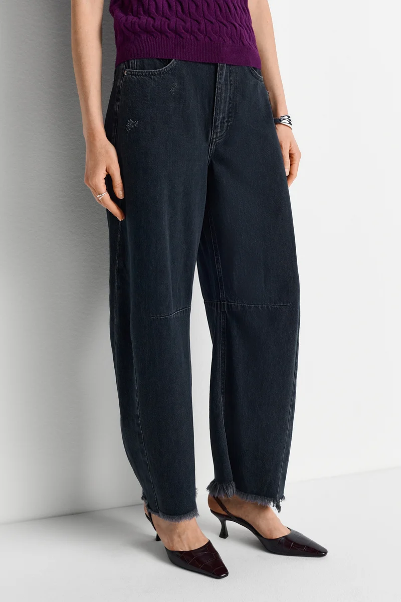 Blue Black Balloon, denim black