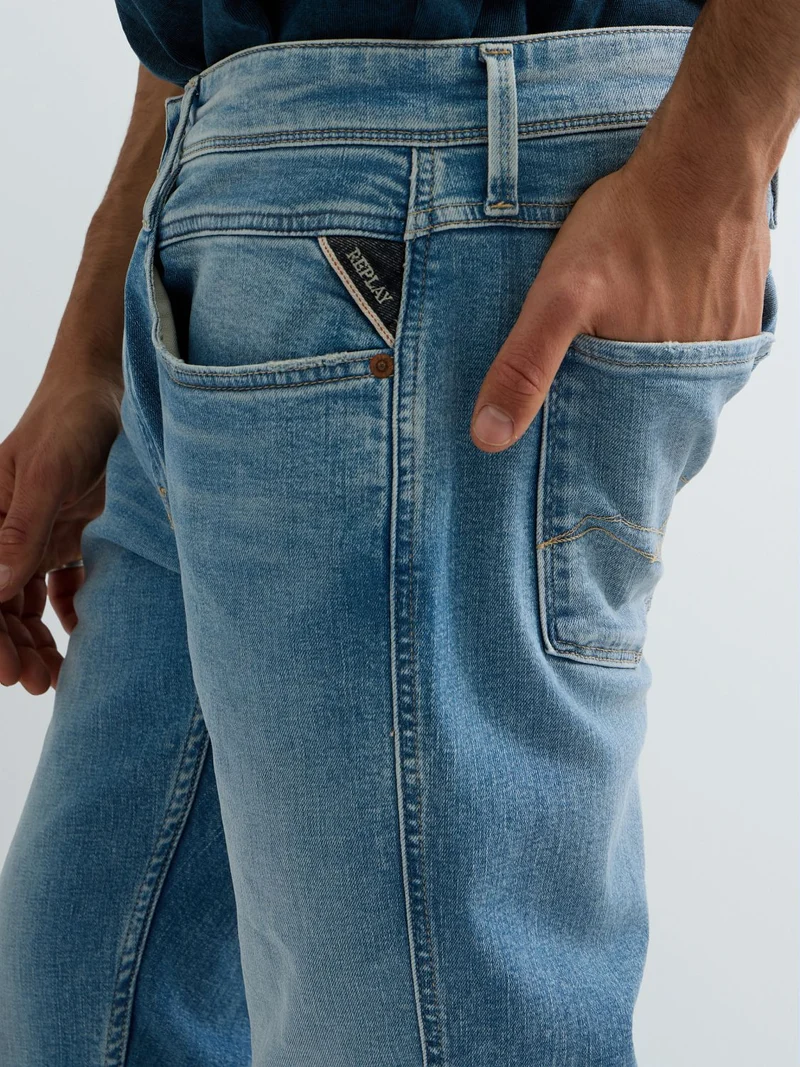 Hose 10.5 OZ DARK INDIGO SUPER, LIGHT BLUE