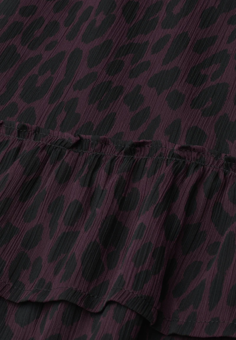 Studio_Chiffon Volant skirt_AO, very berry