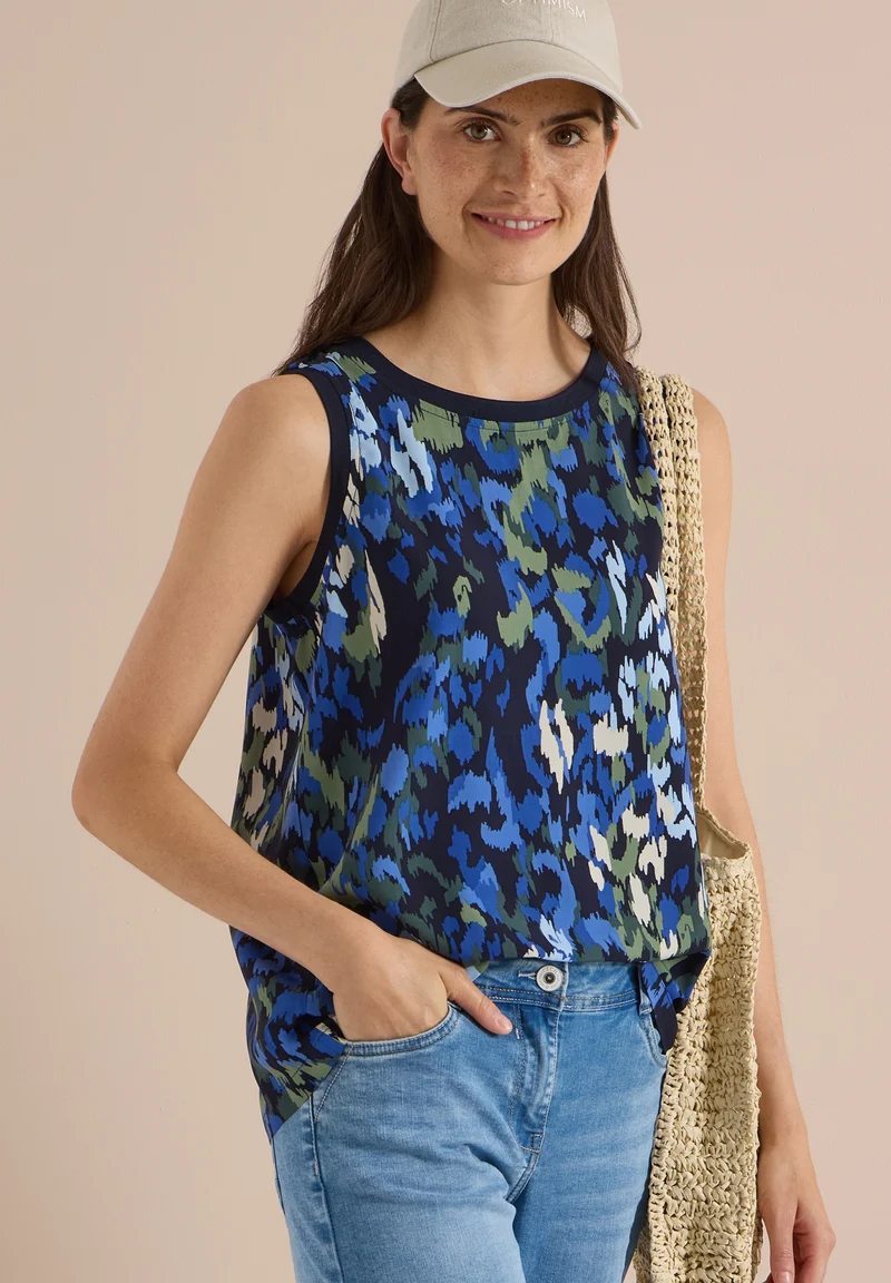 AOP Top, urban dark blue