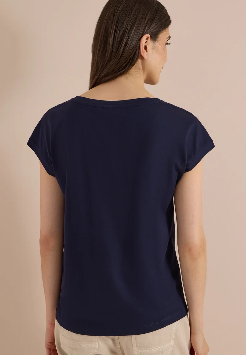 TOS Pure FP T-Shirt, urban dark blue