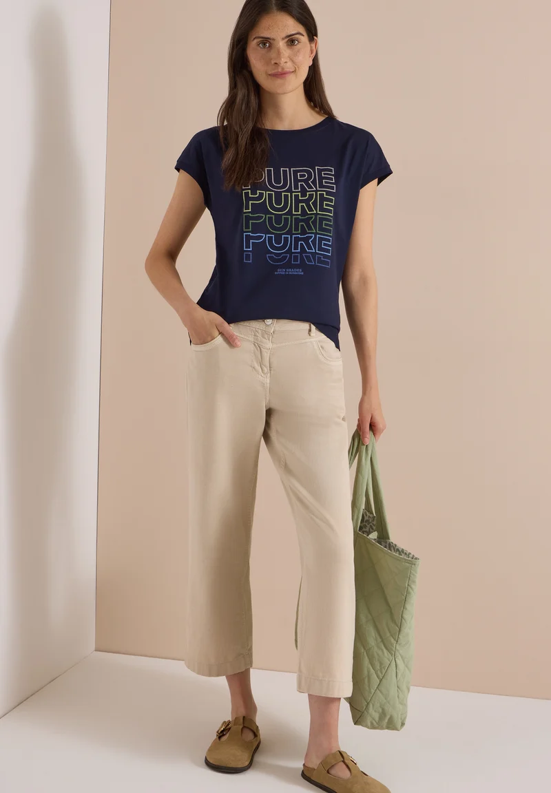 TOS Pure FP T-Shirt, urban dark blue