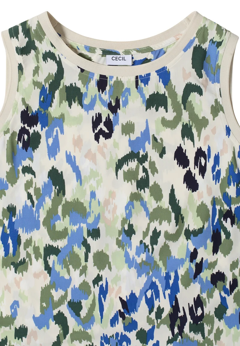 AOP Top, cashmere beige