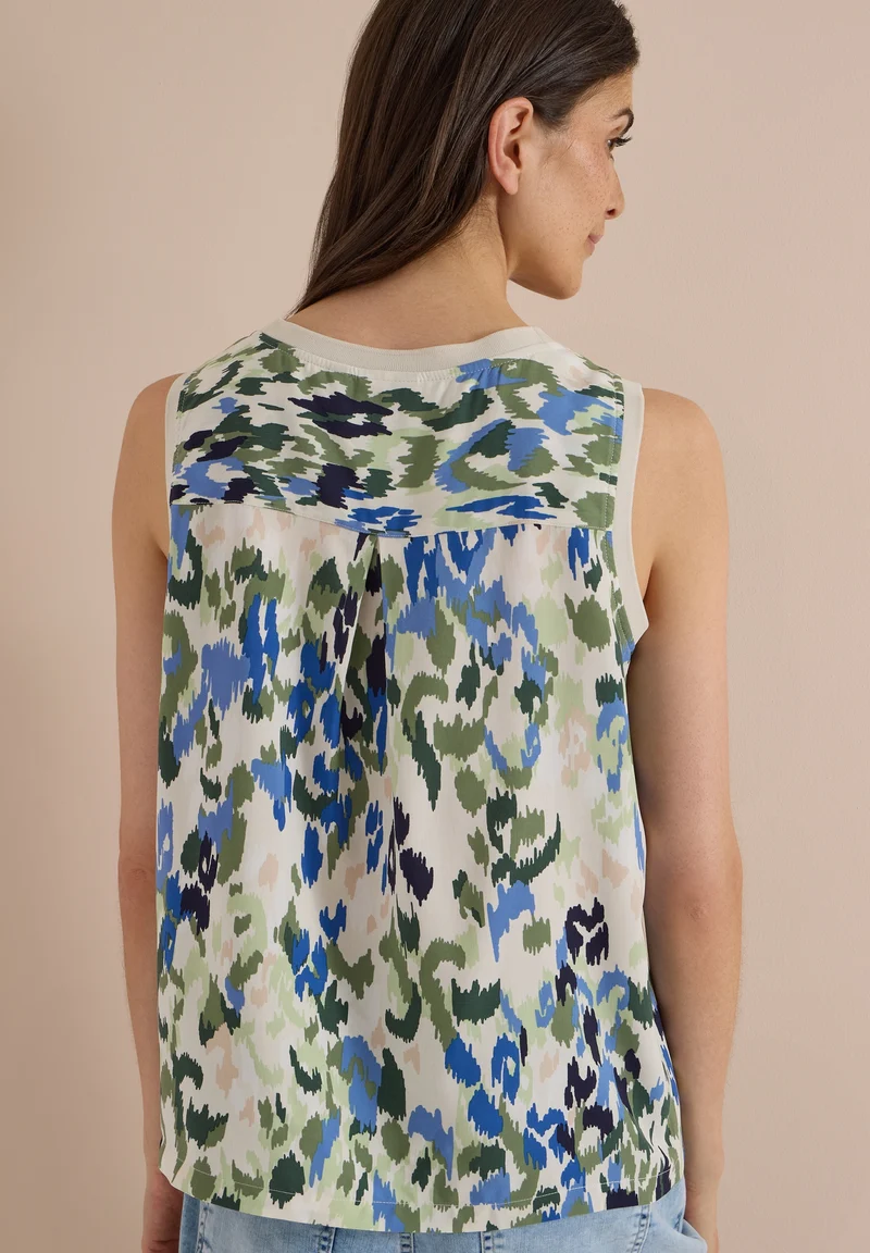 AOP Top, cashmere beige