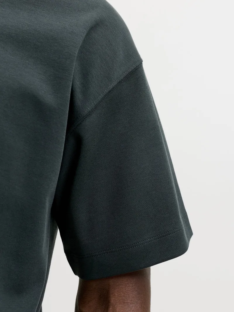 JJEBARRON TEE SS O-NECK NOOS, Scarab