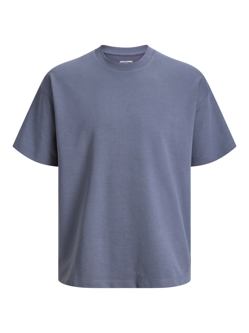 JJEBARRON TEE SS O-NECK NOOS, Turbulence