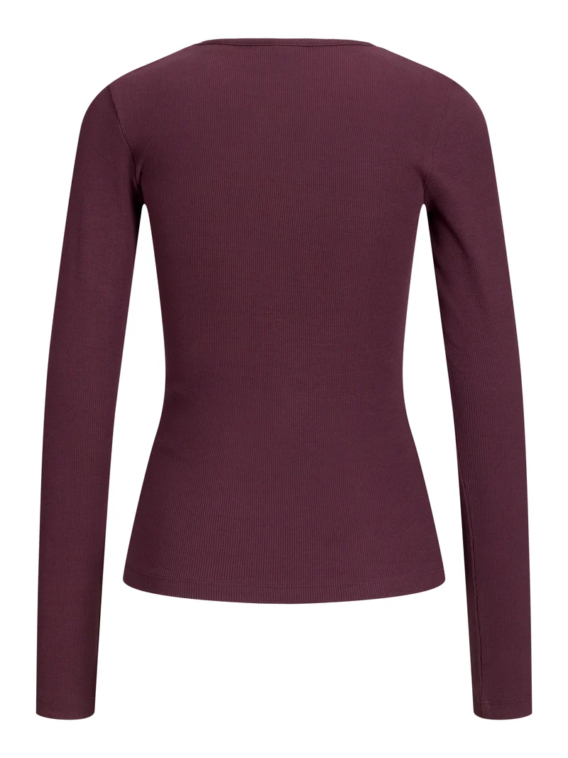 JXFREYA STR LS V-NECK TOP JRS NOOS, Winetasting