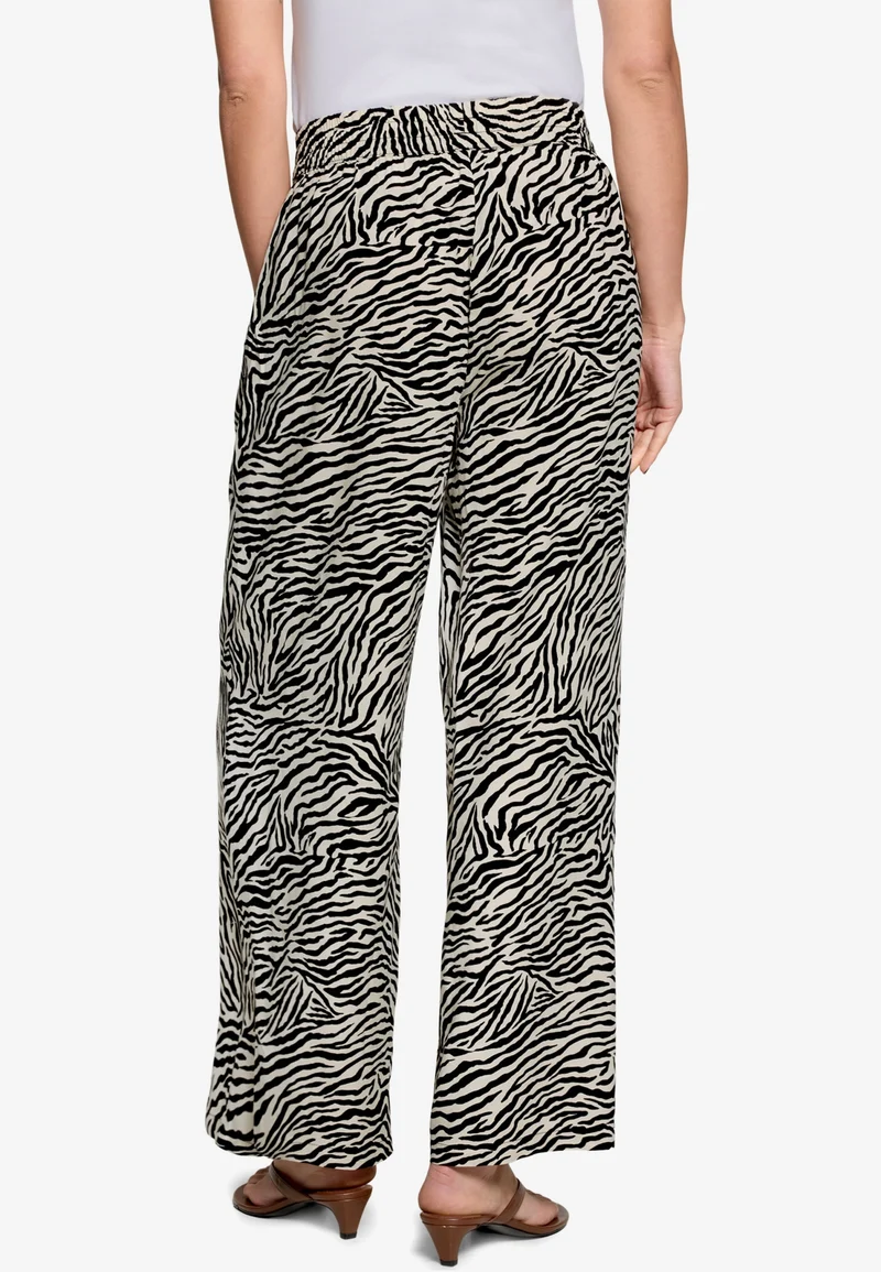 Hose Casual 7/8 Länge, Cream/Black