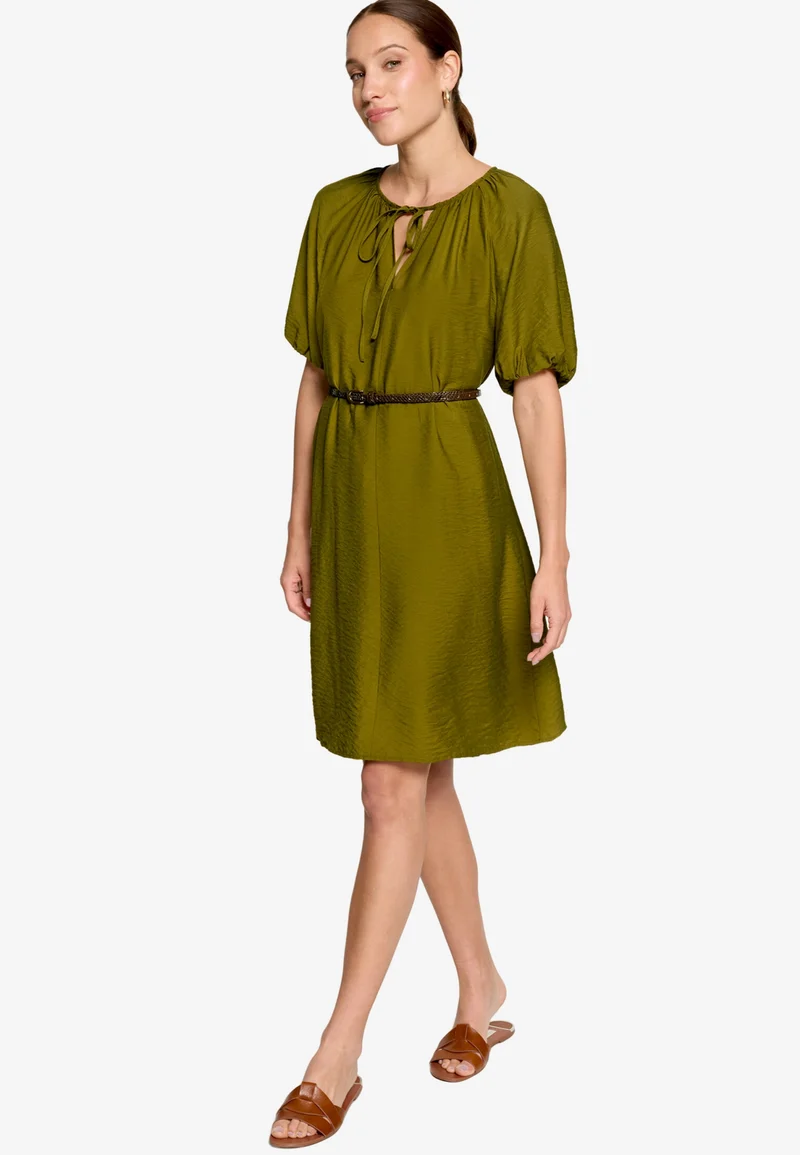 Kleid Kurz 1/2 Arm, Fir Green