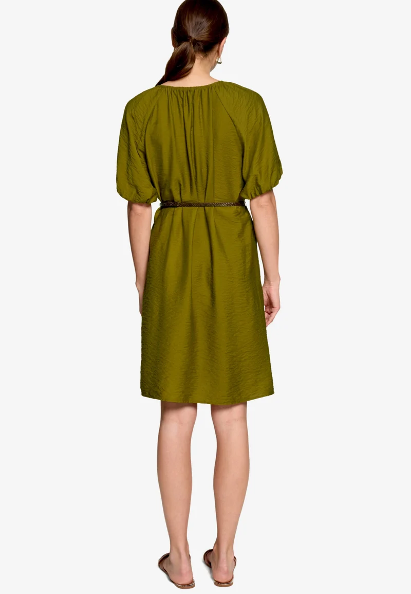 Kleid Kurz 1/2 Arm, Fir Green
