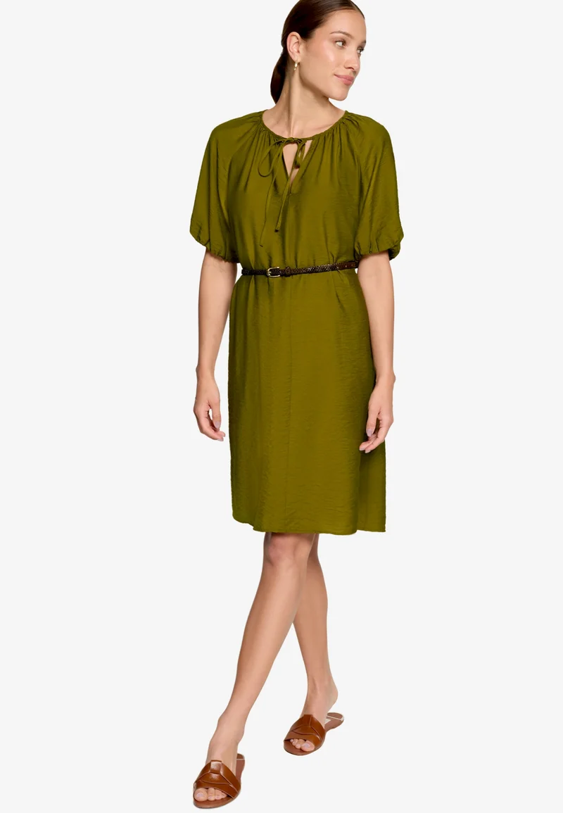 Kleid Kurz 1/2 Arm, Fir Green