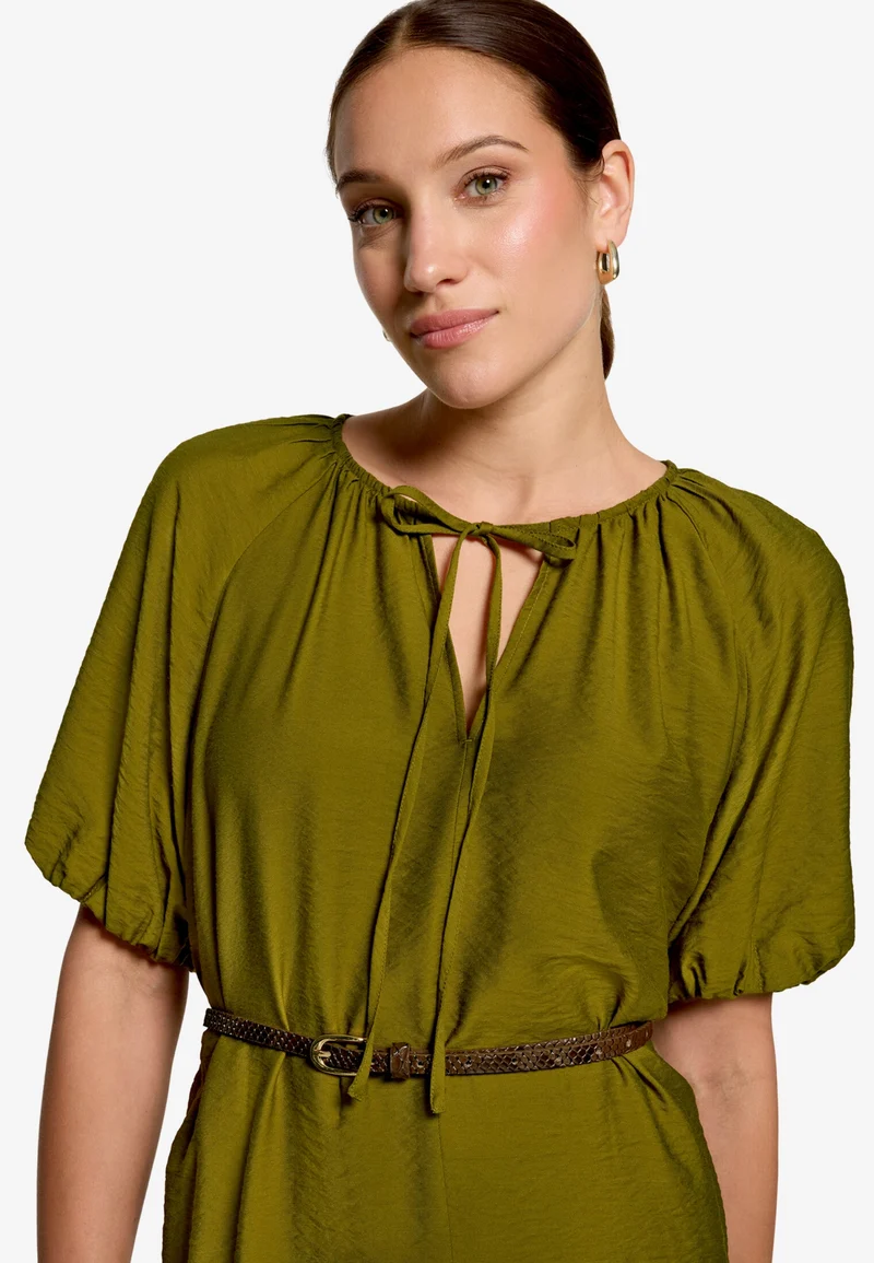 Kleid Kurz 1/2 Arm, Fir Green